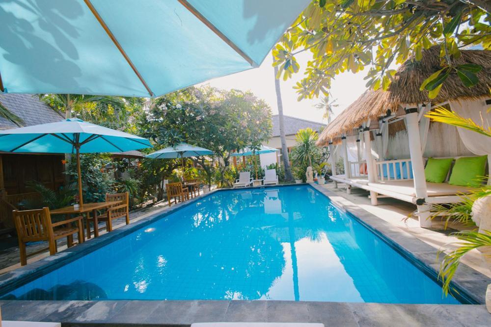 Unzipp Bungalows Gili Air Kültér fotó