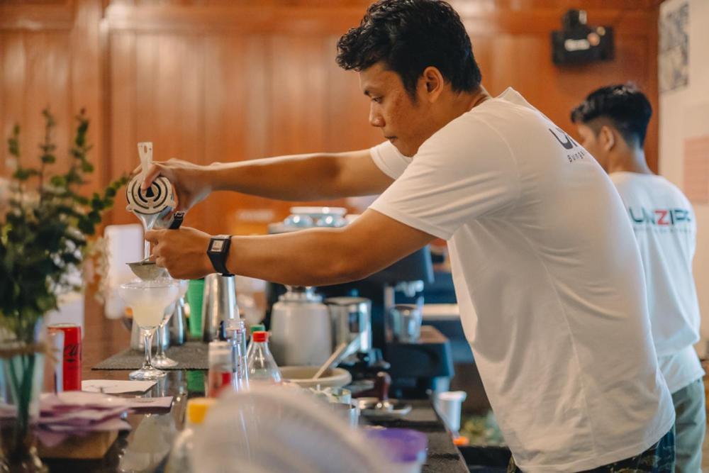 Unzipp Bungalows Gili Air Kültér fotó